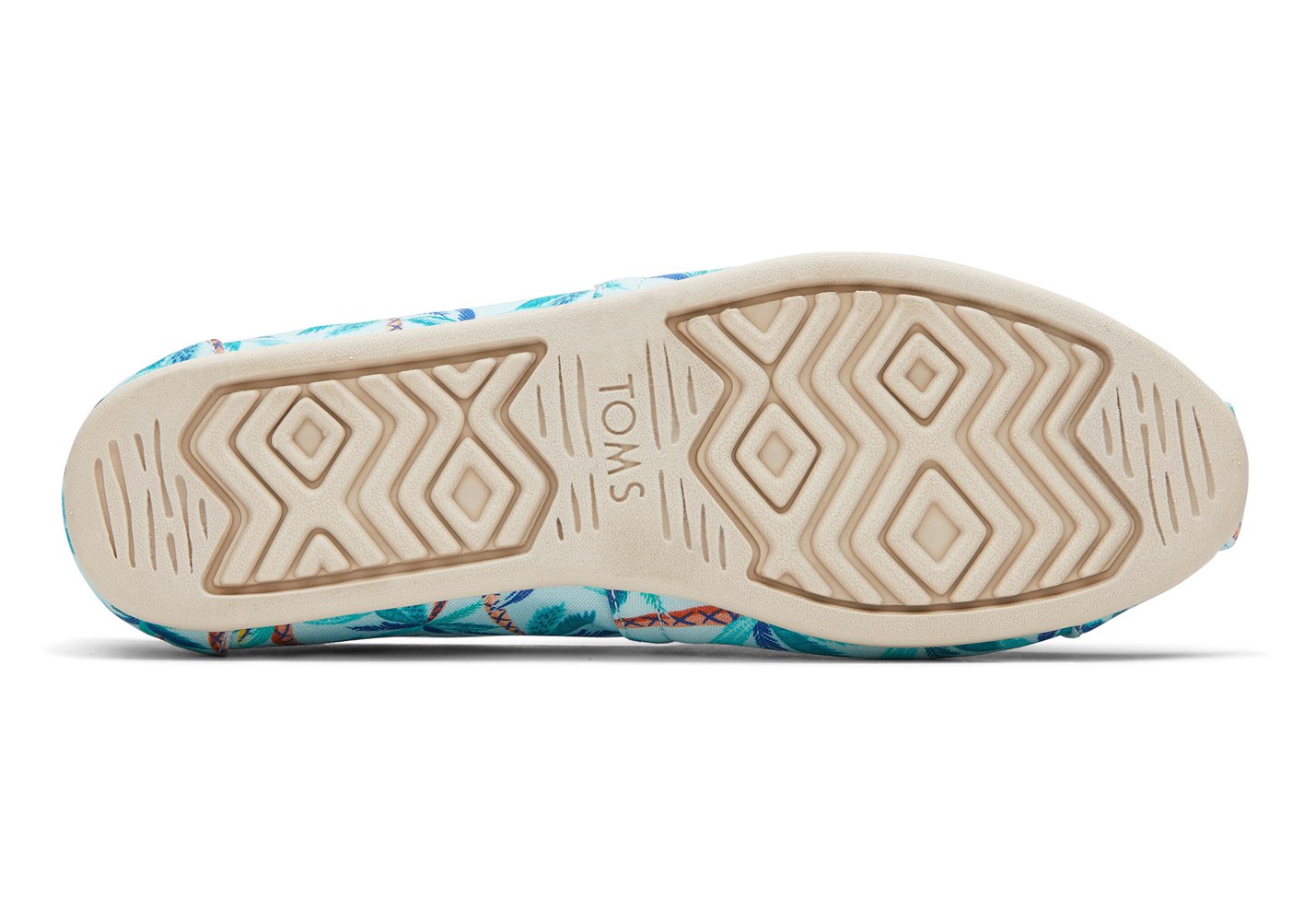 Toms Espadryle Damskie Niebieskie - Alpargata Paper Source - 96MQNKEID